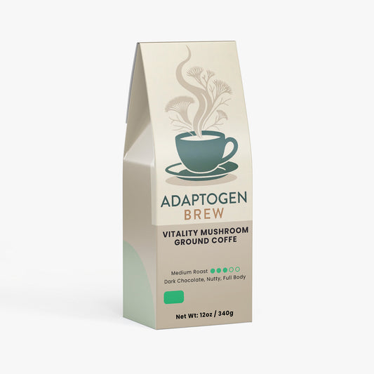 Vitality Mushroom Coffee (Medium Roast)