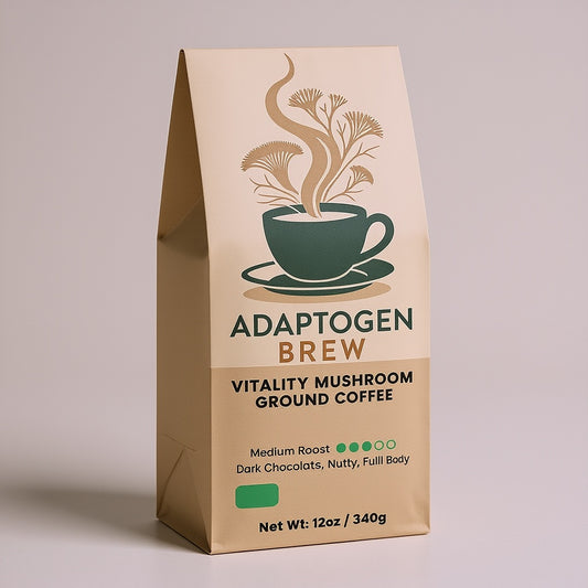 Vitality Mushroom Coffee (Medium Roast)